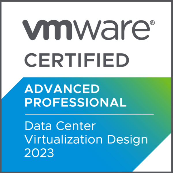 VMware 认证高级专家 - 2023 年数据中心虚拟化设计